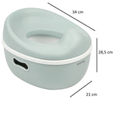Nattou Potty Care 3 in 1 Lazımlık Oturak ve Tuvalet Adaptörü Yeşil